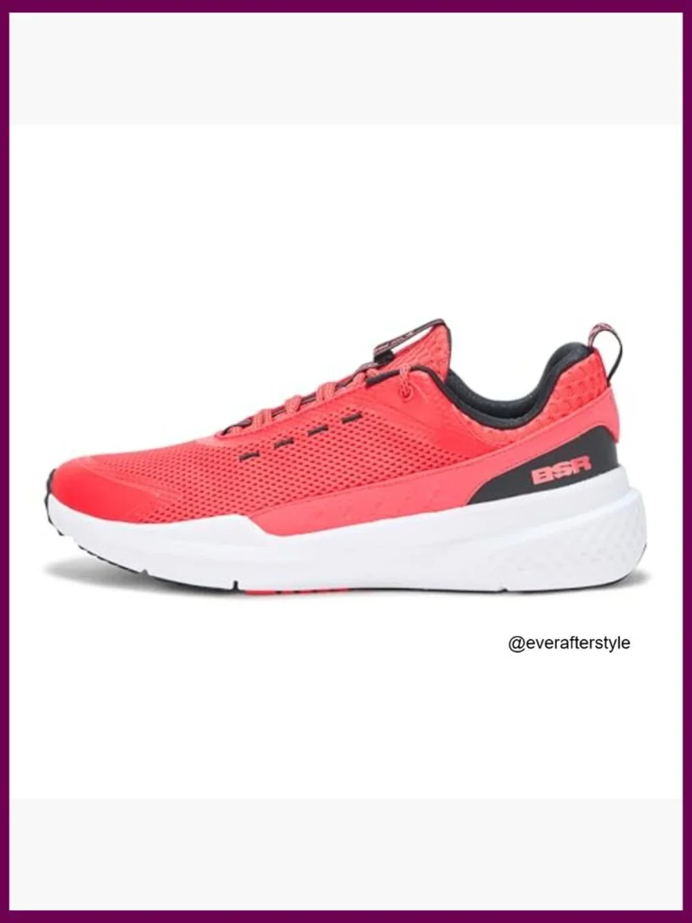 Athletic Shoes with Lightweight Breathable Upper and Charged Cushioning Midsole